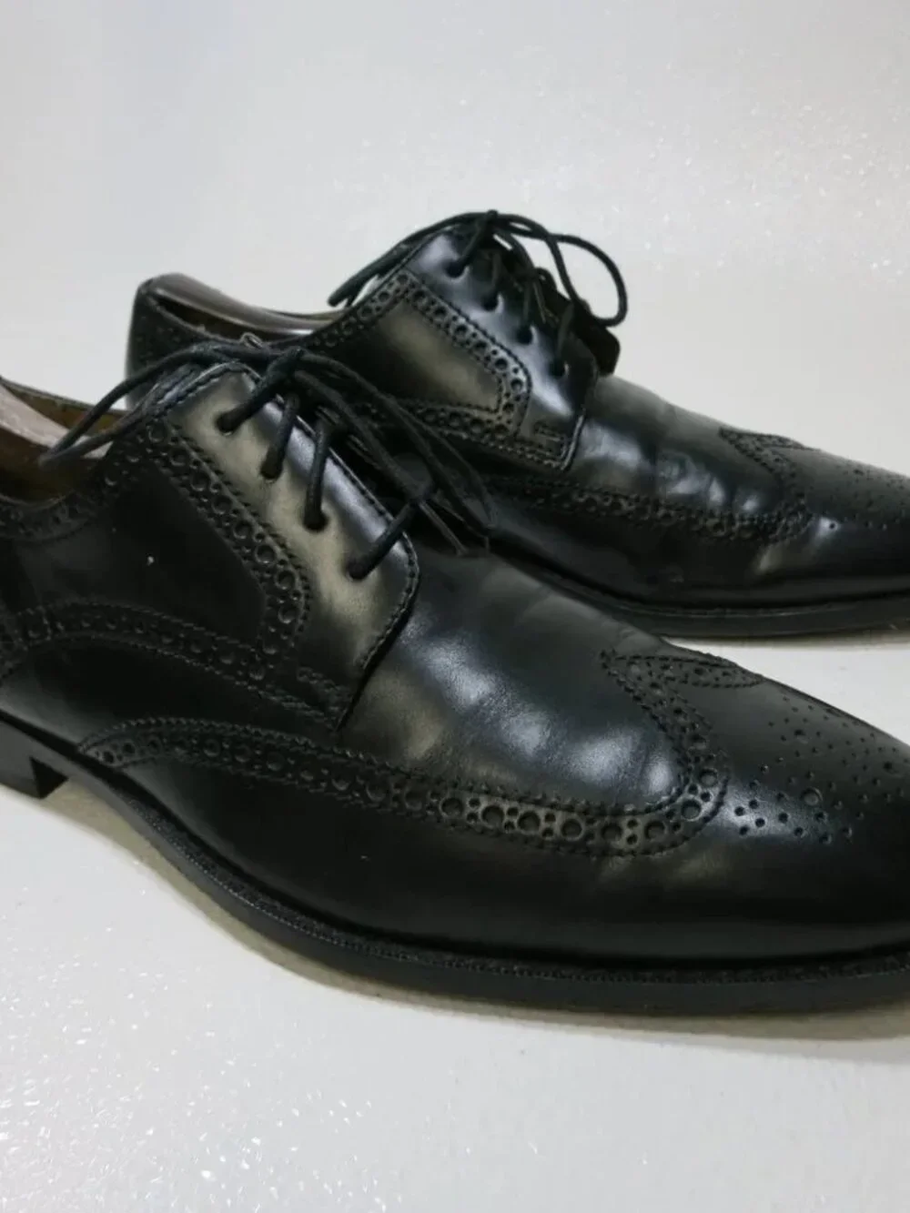 Cole Hann Wingtip Leather Dress Brogue Oxfords Men's Footwear Shoes 10.5 M
